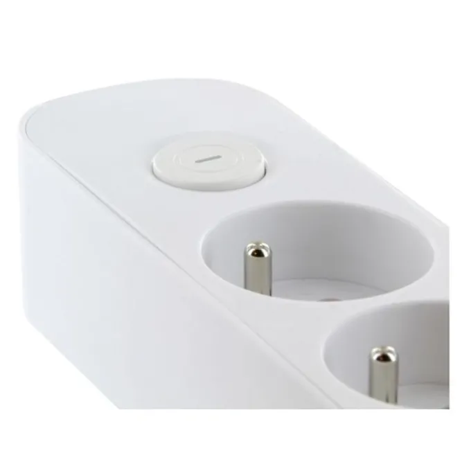 Multiprise ELECTRO DEPOT 8 prises avec interrupteur Blanche - Cable 1.5m