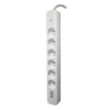 Multiprise QUARX 6 prises + 3 USB-A avec interrupteur Blanche - Cable 1.5m
