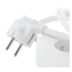 Multriprise ELECTRO DEPOT 6 prises avec interrupteur Blanche - Cable 1m