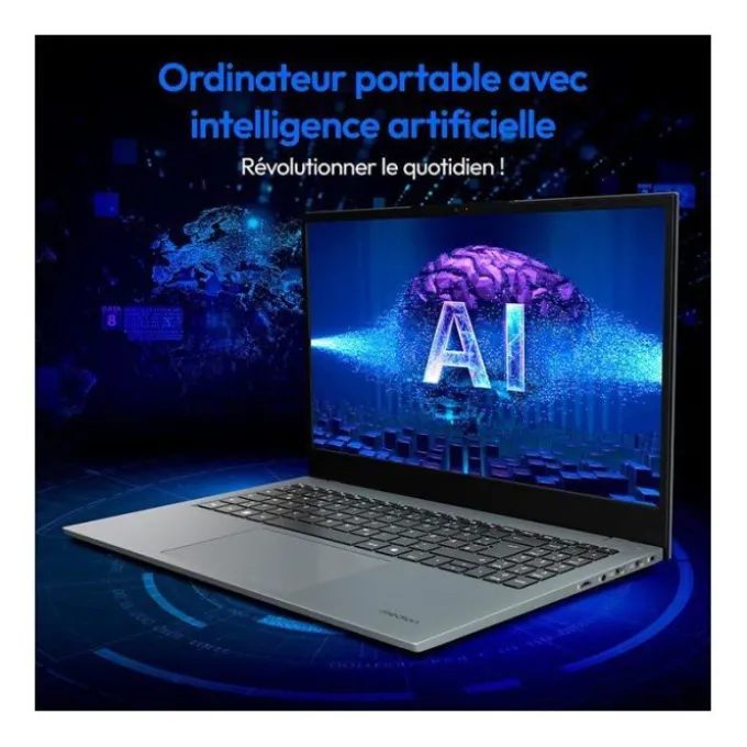 Ordinateur Portable 15,6" MEDION AKOYA E15443 - Intel Ultra 5/16Go/Arc / IA boost