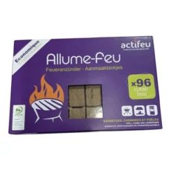 Pack de 96 cubes allume- feu ACTIFEU
