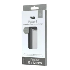 Pack de 3 Films de protection WE APPLE iPhone 12/12 Pro
