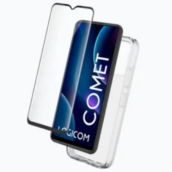 Pack Film de protection + Coque BIGBEN LOGICOM Comet