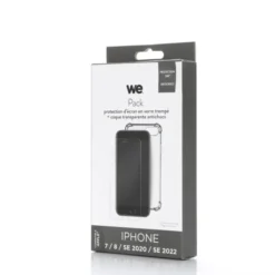 Pack Film de protection + Coque WE APPLE iPhone 7/8/SE