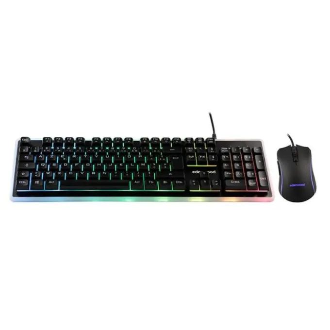 Pack Gaming Edenwood 2en1 : Clavier Rétroéclairé + Souris Haute Précision