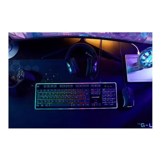 Pack Gaming Edenwood 2en1 : Clavier Rétroéclairé + Souris Haute Précision