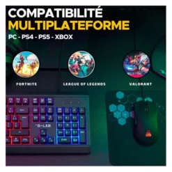 Pack gaming 4 en 1 THE G-LAB Barium