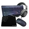 Pack gaming THE G-LAB COMBO ELECTRON 4en1 clavier et souris sans fil