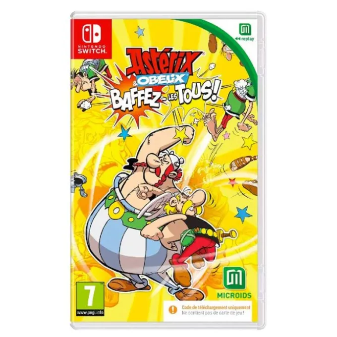 Pack Manette KONIX Crystal + Jeu Astérix
