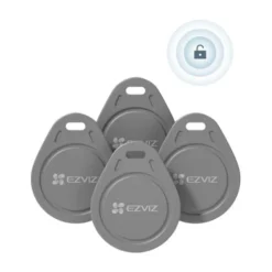 Pack Visiophone connecté EZVIZ FHD HP5 avec écran tactile + 4 badges
