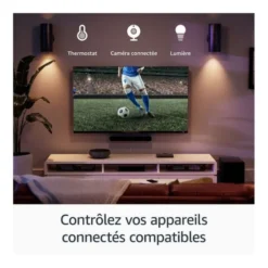 Passerelle Multimédia FIRE STICK TV AMAZON 4K PLUS 2ème génération avec télécommande