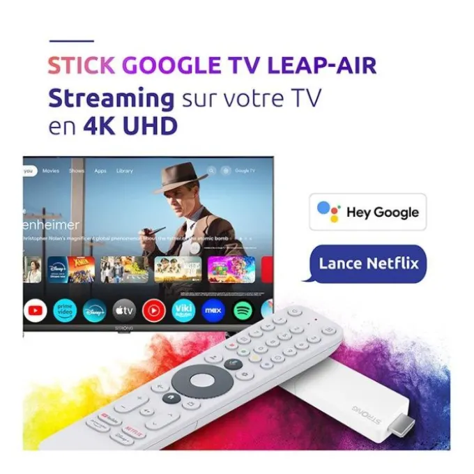 Passerelle Multimédia STRONG LEAP AIR Google TV stick 4K