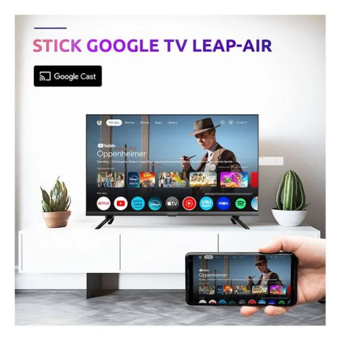 Passerelle Multimédia STRONG LEAP AIR Google TV stick 4K