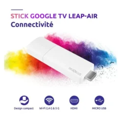 Passerelle Multimédia STRONG LEAP AIR Google TV stick 4K