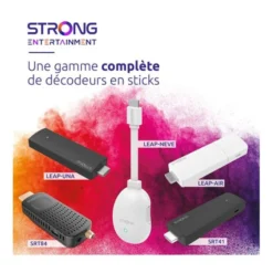 Passerelle Multimédia STRONG LEAP AIR Google TV stick 4K