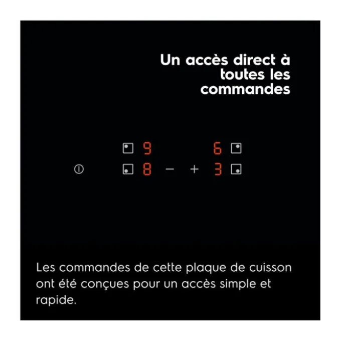 Plaque de cuisson vitrocéramique ELECTROLUX LRR6430CK