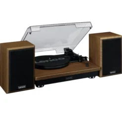 Platine vinyle LENCO LS-100WD avec haut-parleurs