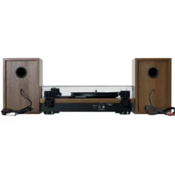 Platine vinyle LENCO LS-100WD avec haut-parleurs