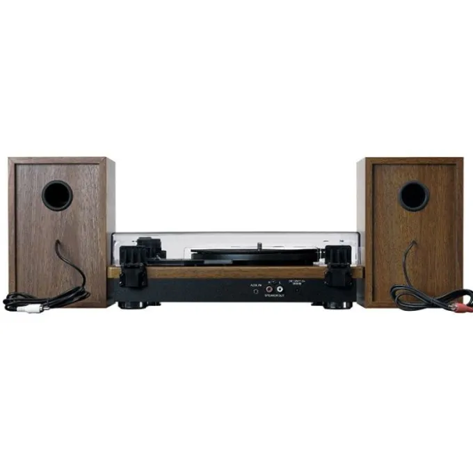 Platine vinyle LENCO LS-100WD avec haut-parleurs