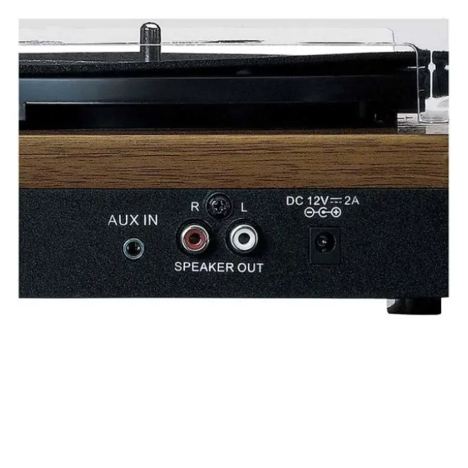Platine vinyle LENCO LS-100WD avec haut-parleurs