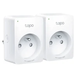 Prise connectée x2 Wifi TAPO P11 avec compteur de consommation