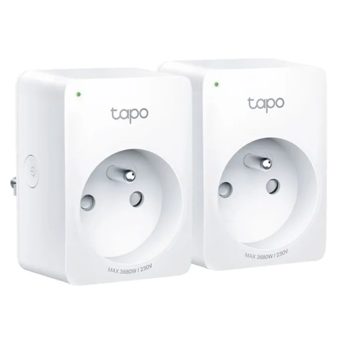 Prise connectée x2 Wifi TAPO P11 avec compteur de consommation