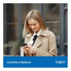 Prise connectée x2 Wifi TAPO P11 avec compteur de consommation