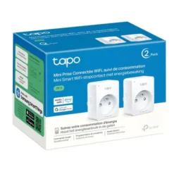 Prise connectée x2 Wifi TAPO P11 avec compteur de consommation