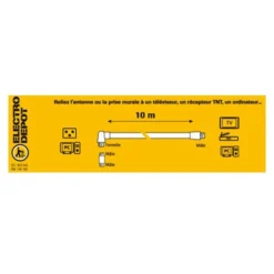 Prolongateur EDENWOOD COAXIAL 9,52 M/F-M