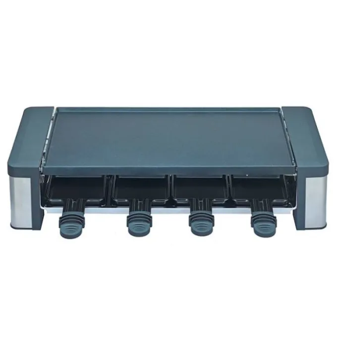 Raclette & grill/pierre COSYLIFE 8 personnes CL-R8PSSDCS