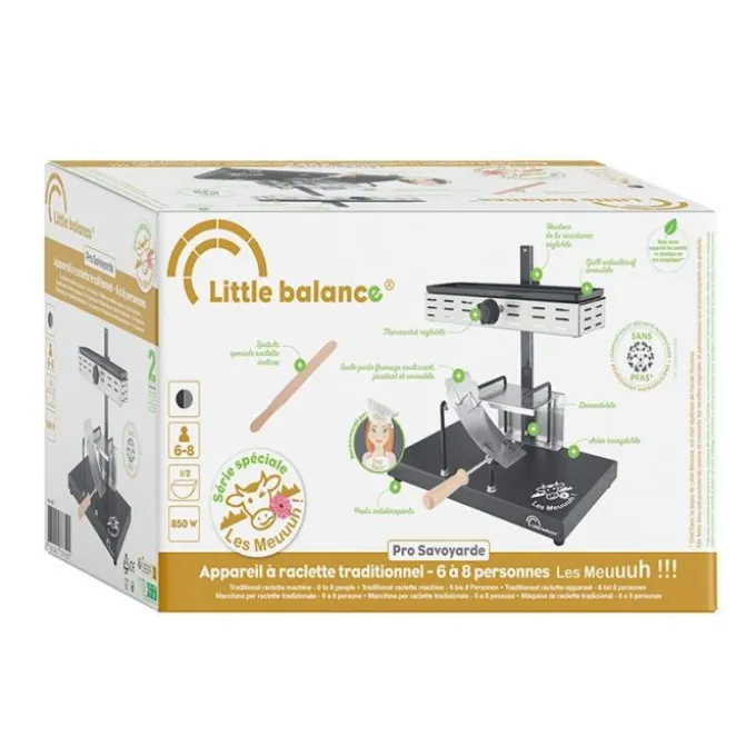 Raclette LITTLE BALANCE traditionnelle 1/2 meule - LB8752