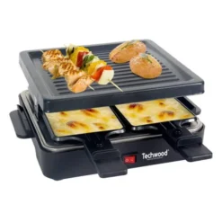Raclette TECHWOOD 4 personnes + grill TRA-46