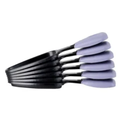 Raclette TECHWOOD 6 personnes - poelons avec manche violet