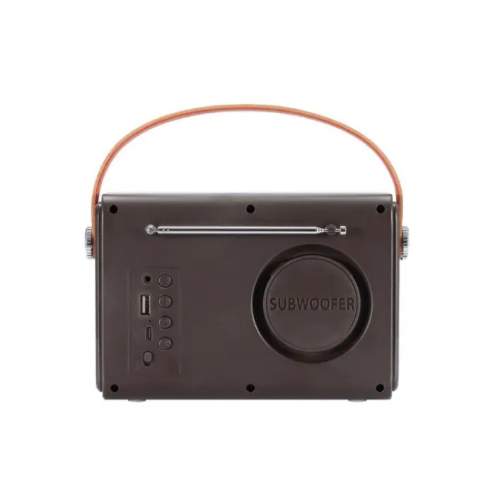 Radio HALTERREGO vintage marron