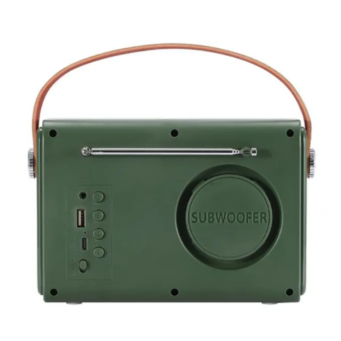 Radio HALTERREGO vintage vert