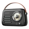 Radio LEDWOOD ALMA Vintage Noire