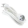 Rallonge ELECTRODEPOT 16A 3m Blanche