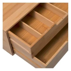 Rangement dosettes double tiroir