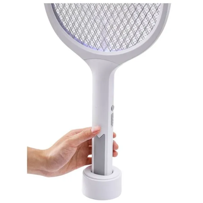 Raquette anti nuisibles rechargeable