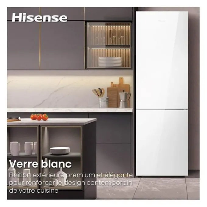 Réfrigérateur combiné HISENSE RB440N4GWD
