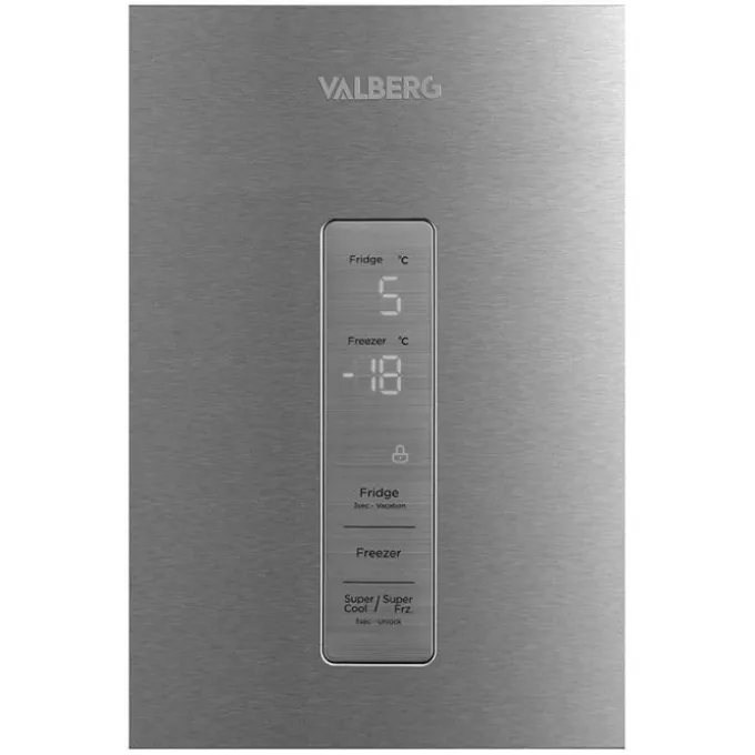 Réfrigérateur combiné VALBERG CNF 378 A X625C
