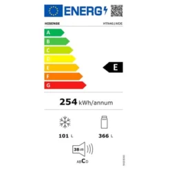 Réfrigérateur 2 portes HISENSE HTN461WDE
