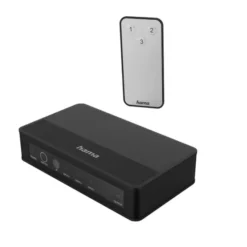 Répartiteur HAMA HDMI 4K 3 entrées / 1 sortie