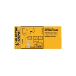 Répartiteur intérieur 4 sorties
