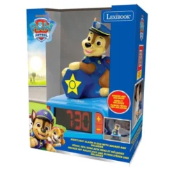 Réveil enfant LEXIBOOK Veilleuse Chase