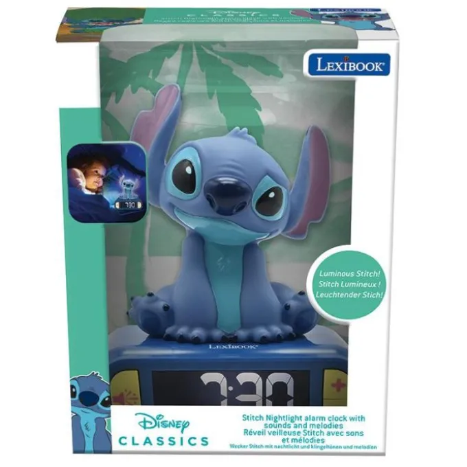 Réveil LEXIBOOK Stitch 3D RL800D