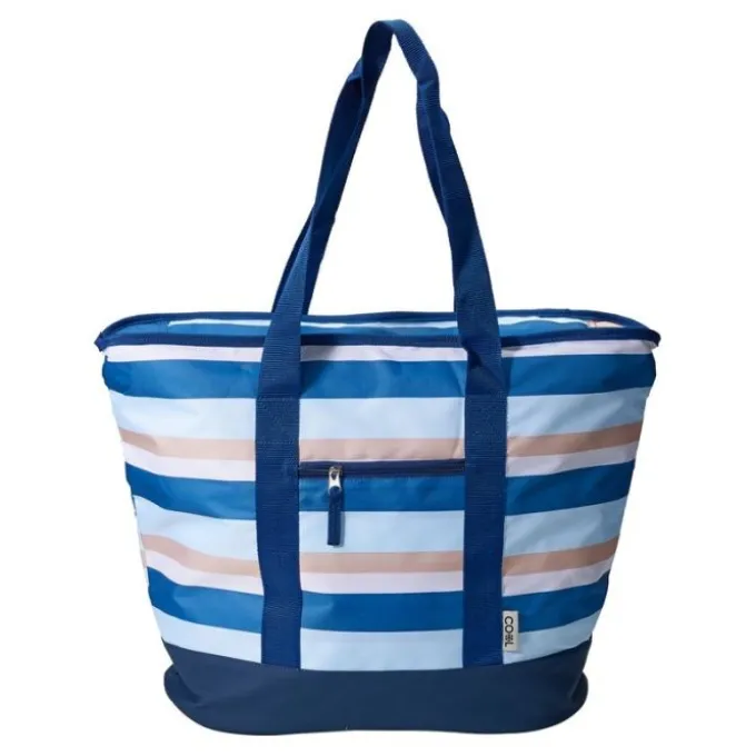 Sac isotherme souple 24L à rayures