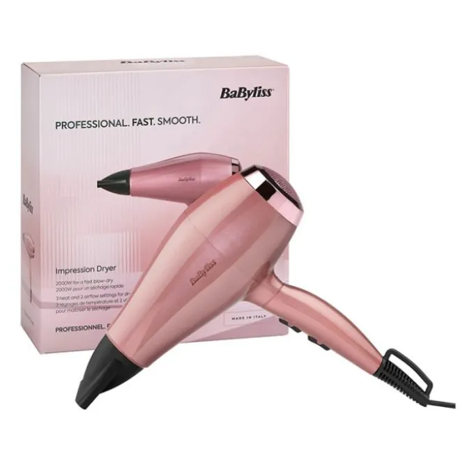 Sèche-cheveux BABYLISS 5913PE Rose Petal Blush