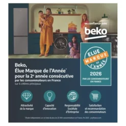 Sèche-linge pompe à chaleur BEKO D14H19301