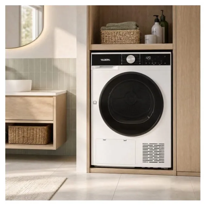 Sèche-linge pompe à chaleur 10 kg VALBERG DHP 10 C W566C